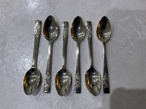 Vintage tea spoons 6 - ,
