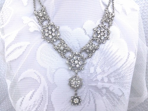 Vintage diamante wedding - vintage,