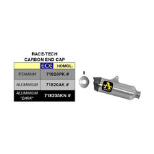 ARROW slip-on race-tech titanium muffler for KTM 1290 SUPER DUKE R 2014-2019