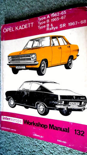 Opel kadett type b - type,