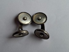 Vintage cufflinks silver 830 - vintage,