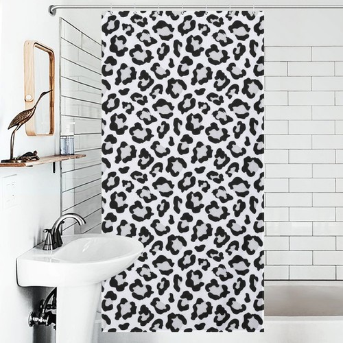 Leopard print pattern shower - print,