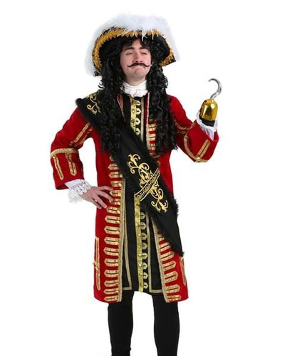 Elite captain hook - costume, for
