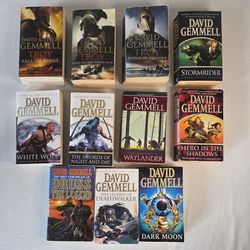 David gemmell books - x, troy