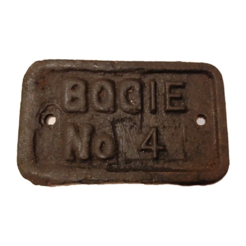 Railwayana bogie 4 - railwayana, cast