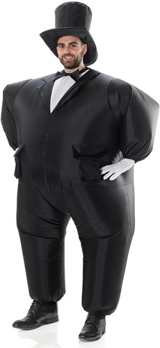 Adult inflatable tuxedo suit - adult,