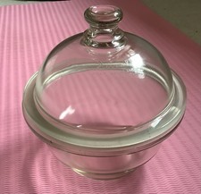 Heavyweight Vintage Glass Desiccation Jar