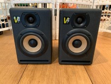 PAIR of KRK V4 Studio Monitors Black Powered Speakers