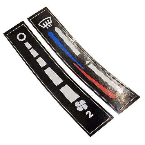 Fan and heater - fan, decal