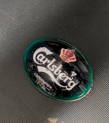 Oval beer pump badge lens - pump,
