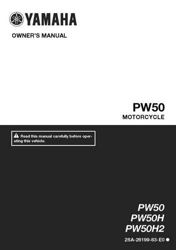 Yamaha owners manual - yamaha, book