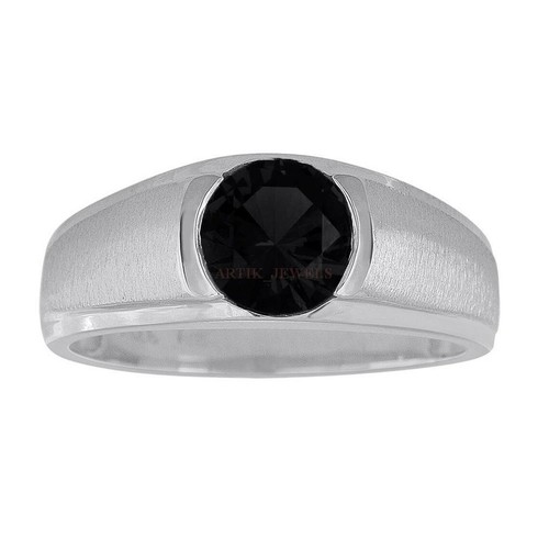 Natural black onyx - black,