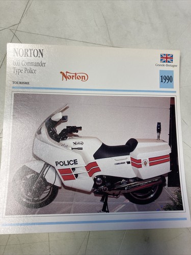 Norton 600 commander police - norton,