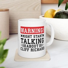 Cliff Richard Mug Cup Fan Joke