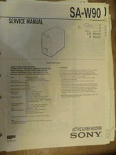 Sony SA-W90  Active Sub Woofer
