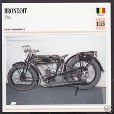 1926 Brondoit 350cc Belgium