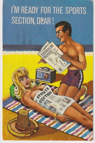 Vintage saucy comic - saucy,