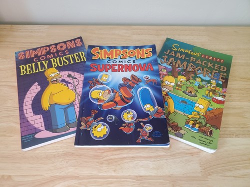 Simpsons comic book lot - simpsons,
