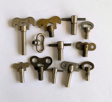 12 Vintage Clock & Other Keys