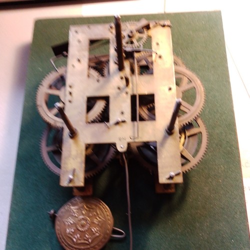 Antique clock mech spares - antique,