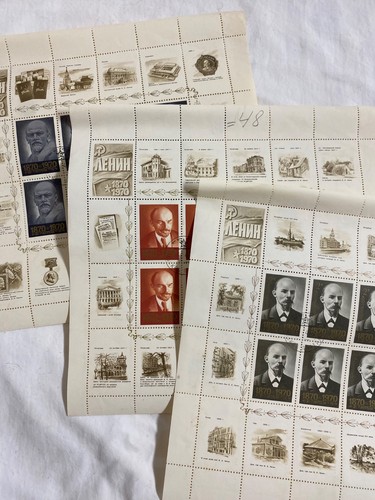Postage stamps sheets - stamps, 3