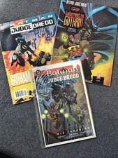 Batman Judge Dredd Comic Book Bundle Job Lot Simon Bisley Alan Grant