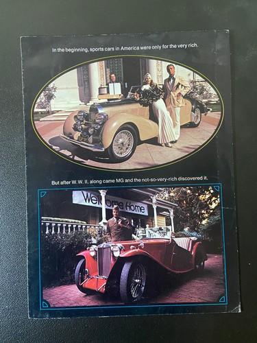 1974 brochure mgb midget - brochure,