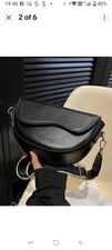 Ladies Shoulder Bag In Black
