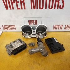 Ford Fiesta ECU Kit Set Key Set Mk7 1.4 Diesel KVJA AV2112A650GC 8V5115K600EJ