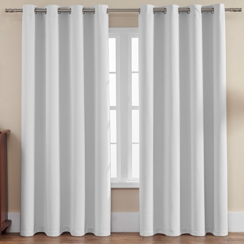 2pcs blackout curtains eyelet - 2pcs,