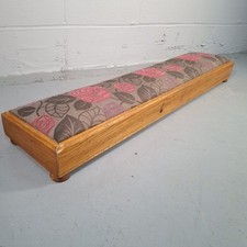 Kneeling Pad Prayer Stool Padded Removable Floral Top With Storage