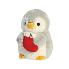 Pompom Penguin with Red