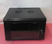 Emitex EM04.042 6U 550mm Deep Wall Data Cabinet With Cooling Fans & Key