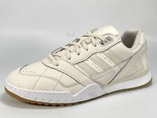 RRP £85 Brand New Adidas A.R. Trainers Men's Beige Leather Trainers Size 7