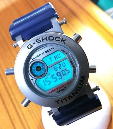 Titanium frogman dive watch - frogman,