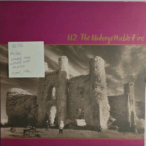The unforgettable fire - u2,