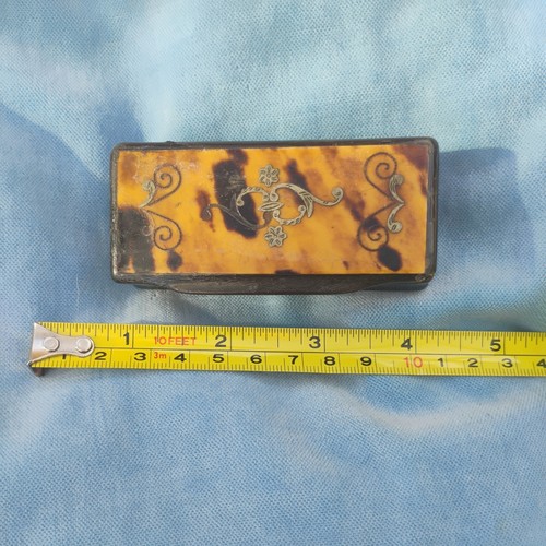 Antique horn victorian snuff - antique,