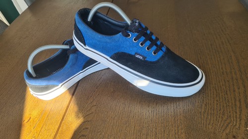 Vans era black blue - &, suede