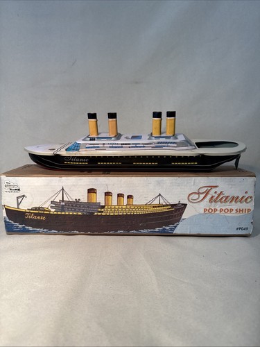 Vintage tin treasure titanic - treasure,