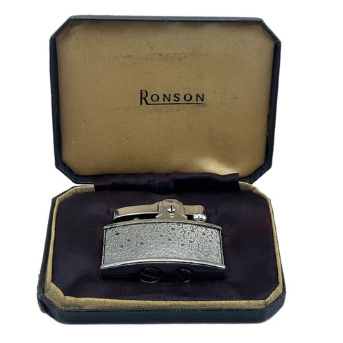 Ronson vintage petrol lighter - vintage,