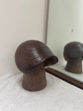 Vintage wooden hat block - vintage,
