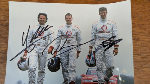 Btcc signed photo - btcc,