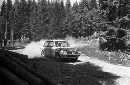 Hillman imp erc rally - rally, 1971