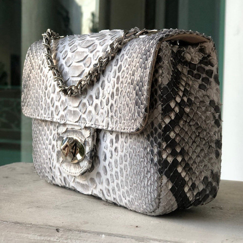 Marey grey python embossed - marey,