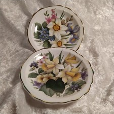 2 Small Argyle Fine Bone China