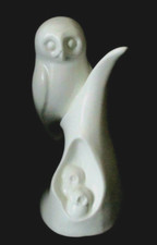 ROYAL DOULTON IMAGES OF NATURE FIGURINE - NIGHT WATCH OWLS HN 3895