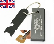 99.9% Magnesium Camping Emergency Survival Fire Starter Flint Lighter Stone UK