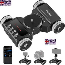 Neewer Motorized Camera Video Dolly Kit App Control for DSLRs /Phones (E587)