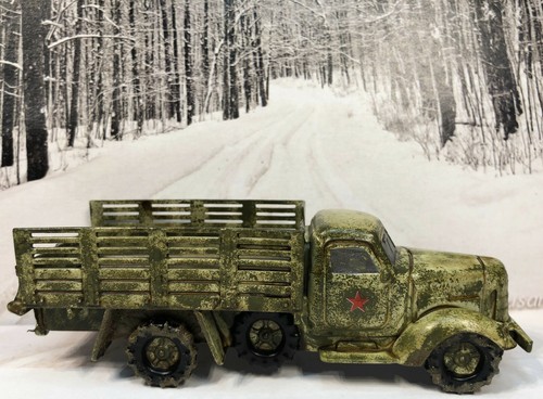 Truck painted winter russian - truck,