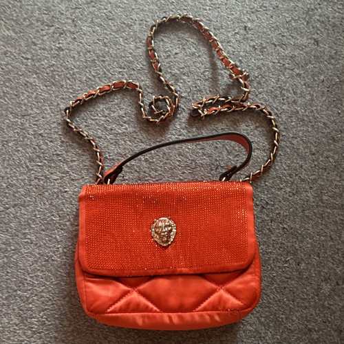 River island orange quilted - island,